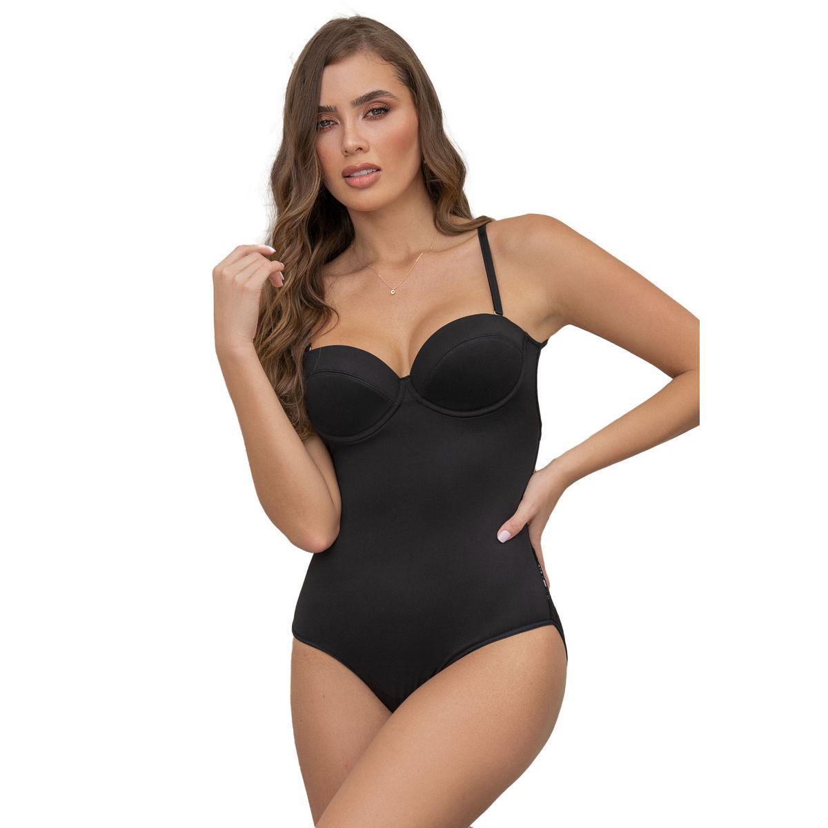 FORMAS INTIMAS - Body Mujer Negro FI 88774