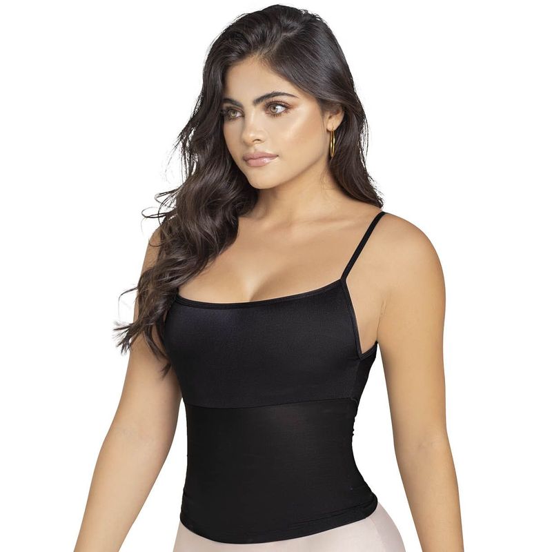 FORMAS INTIMAS - Camisilla Interior Mujer Negro FI 92486