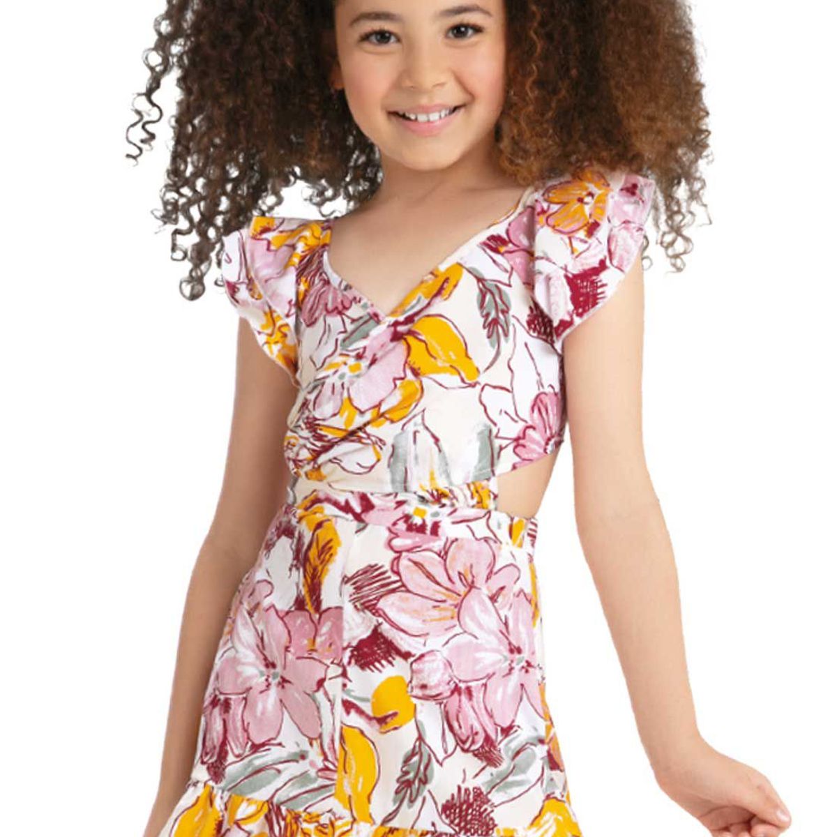 MARKETING PERSONAL - Vestido Infantil Femenino Multicolor Mp 89901