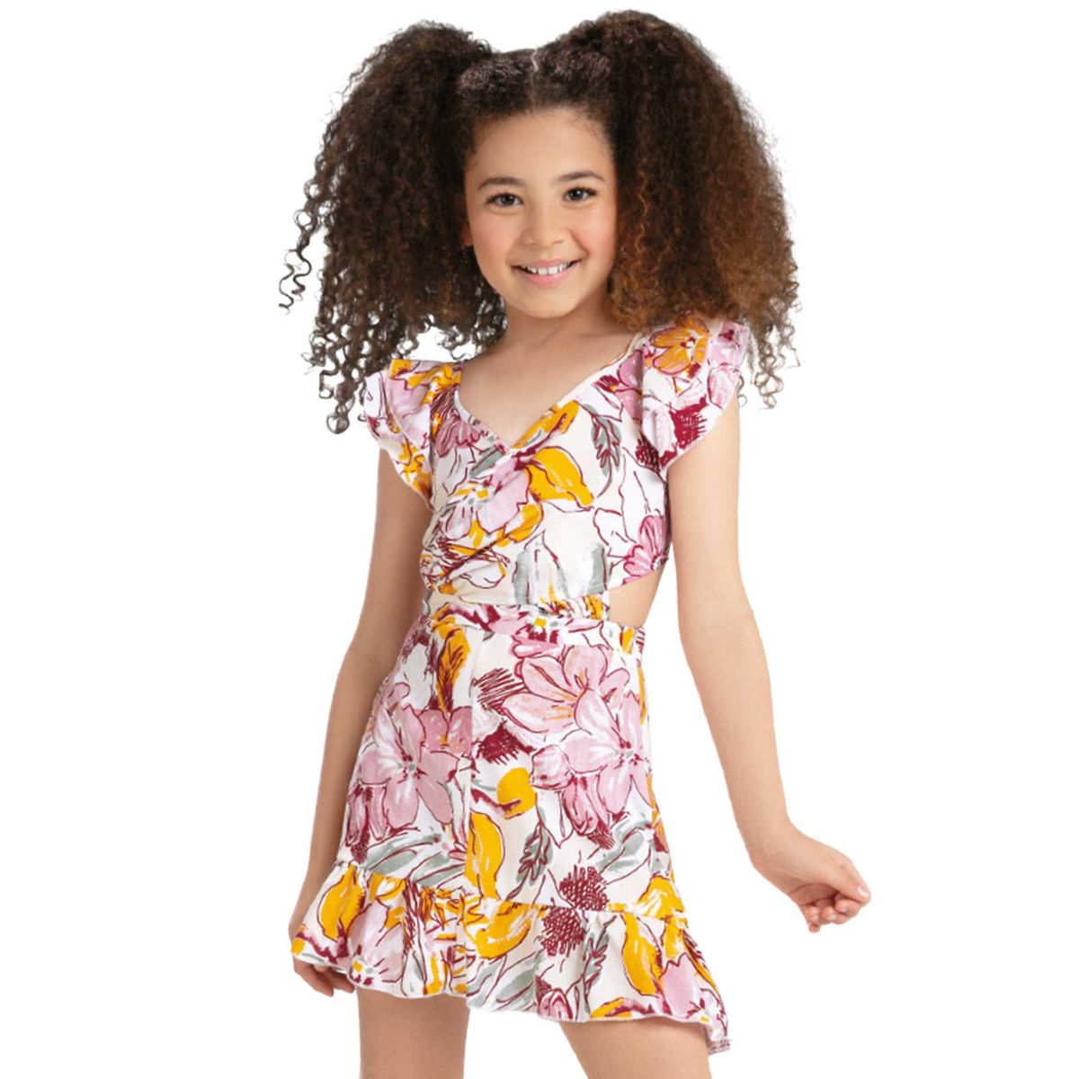 MARKETING PERSONAL - Vestido Infantil Femenino Multicolor Mp 89901