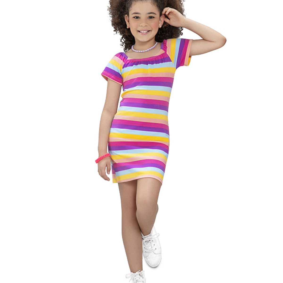 MARKETING PERSONAL - Vestido Infantil Niña Multicolor Mp 90750