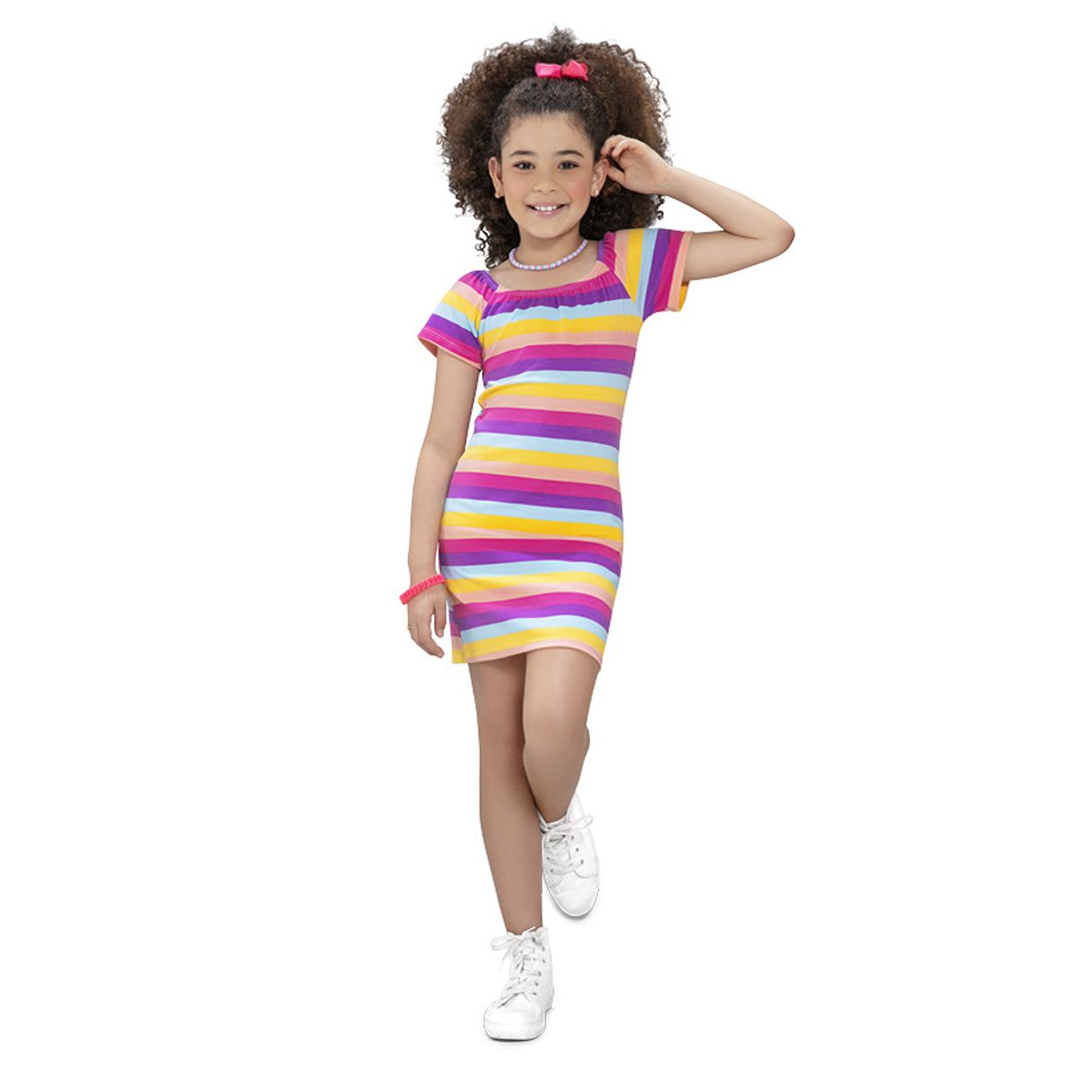 MARKETING PERSONAL - Vestido Infantil Niña Multicolor Mp 90750