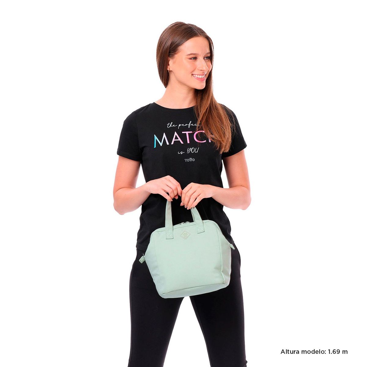 TOTTO - Lonchera Para Mujer  Orientto Verde