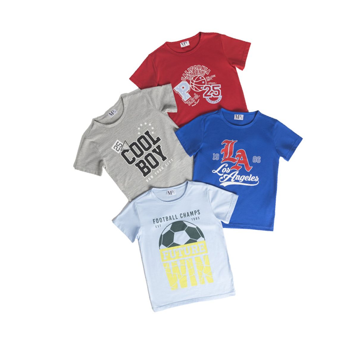 MARKETING PERSONAL - Camiseta Infantil Gris Mp 2959