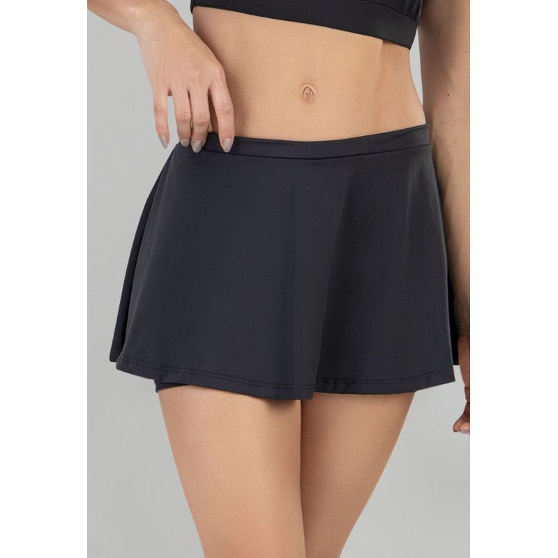 FORMAS INTIMAS - Falda Short Mujer Negro FI 92903