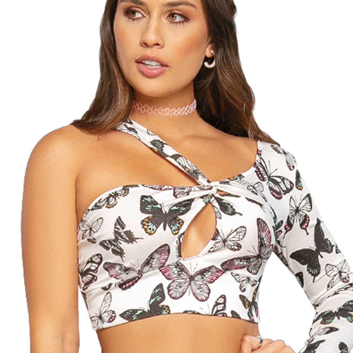 ATYPICAL - Crop Top Mujer Blanco Atypical 90941