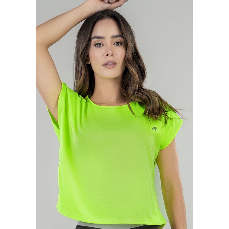 FORMAS INTIMAS - Camiseta Mujer Verde Neón FI 16981