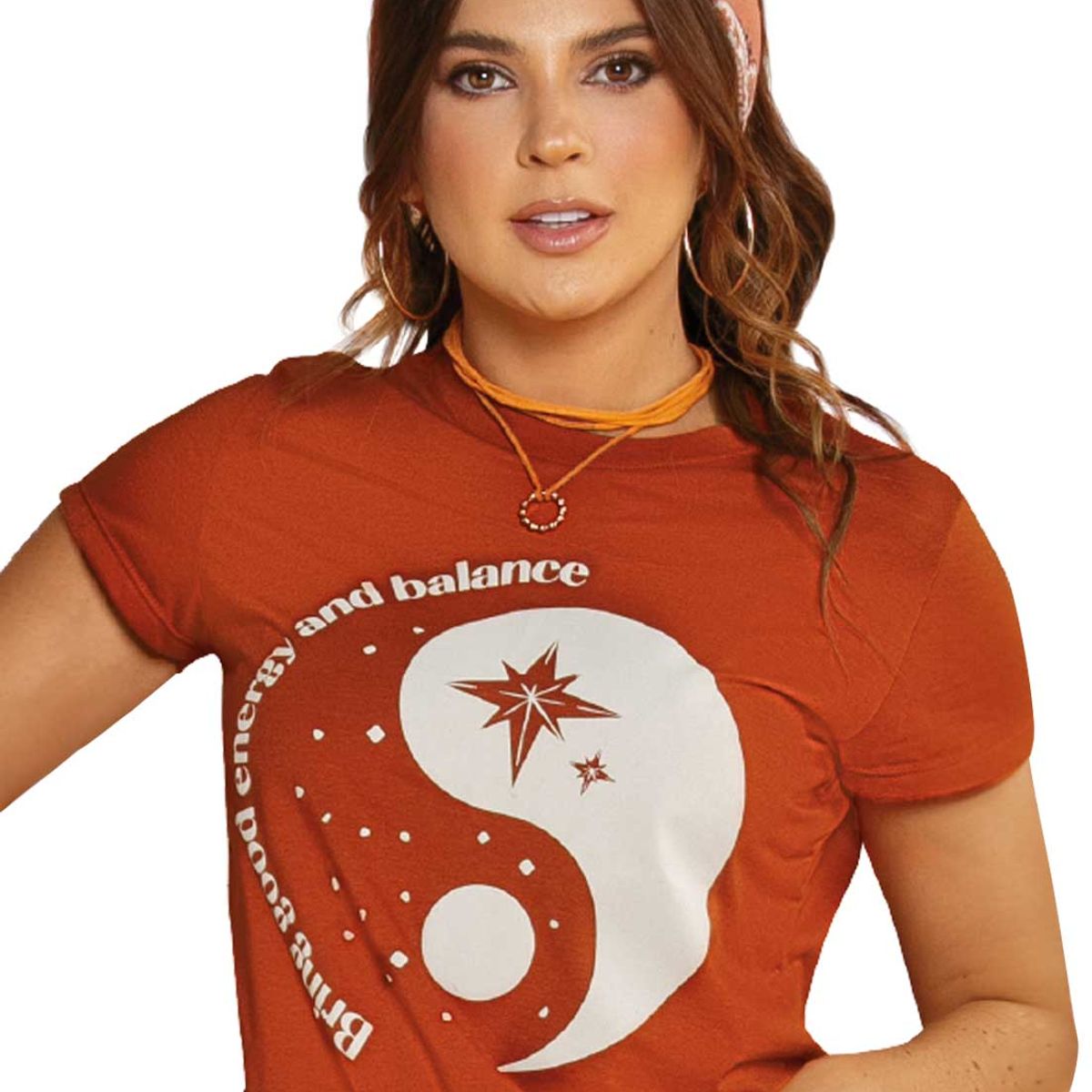 ATYPICAL - Camiseta Mujer Naranja Atypical 89129