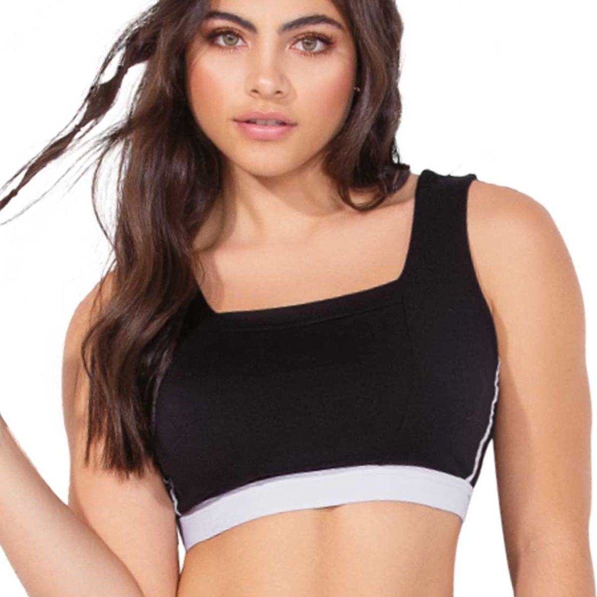 FORMAS INTIMAS - Top Mujer Negro FI 88598