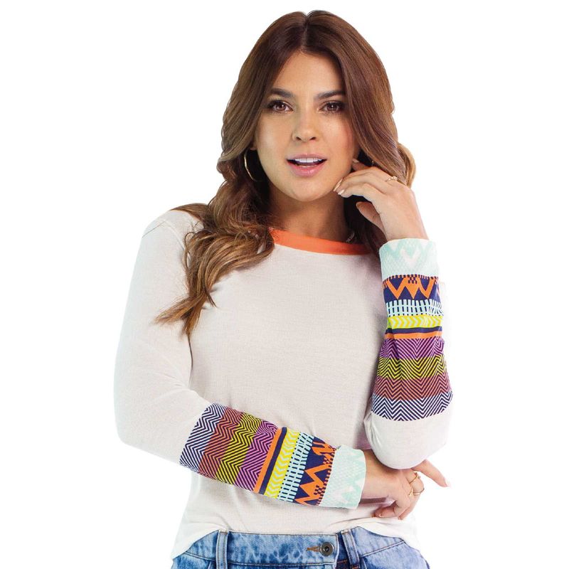 ATYPICAL - Camibuzo Mujer Blanco Atypical 90636