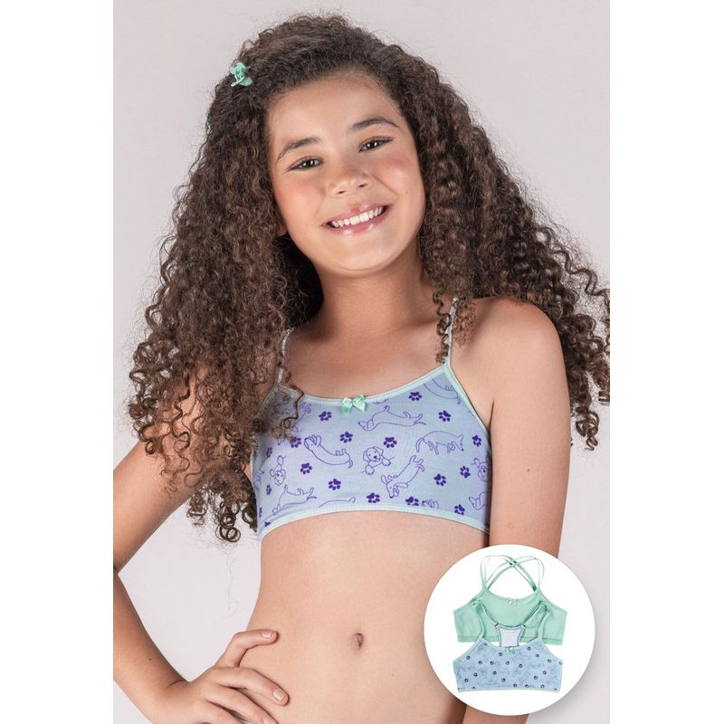 FORMAS INTIMAS - Top Paq X2 Infantil Cristal FI 10005353