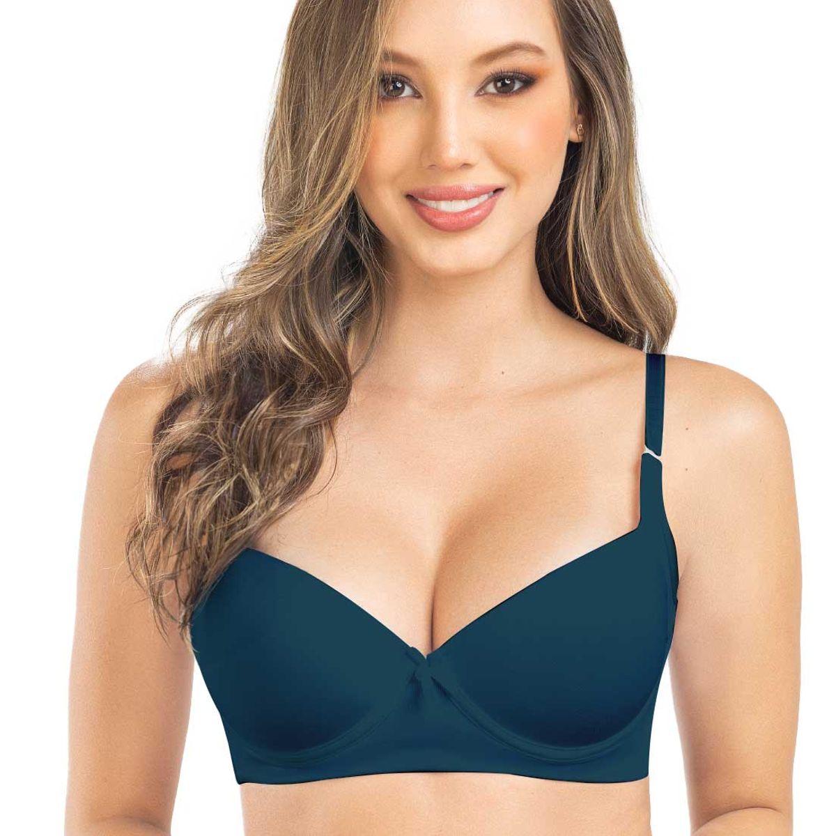 FORMAS INTIMAS - Brasier Mujer Azul Petroleo FI 96477