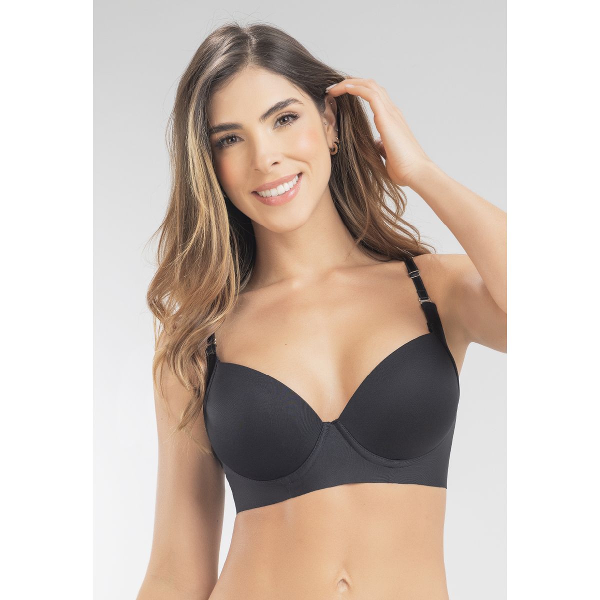 FORMAS INTIMAS - Brasier Mujer Negro FI 95894