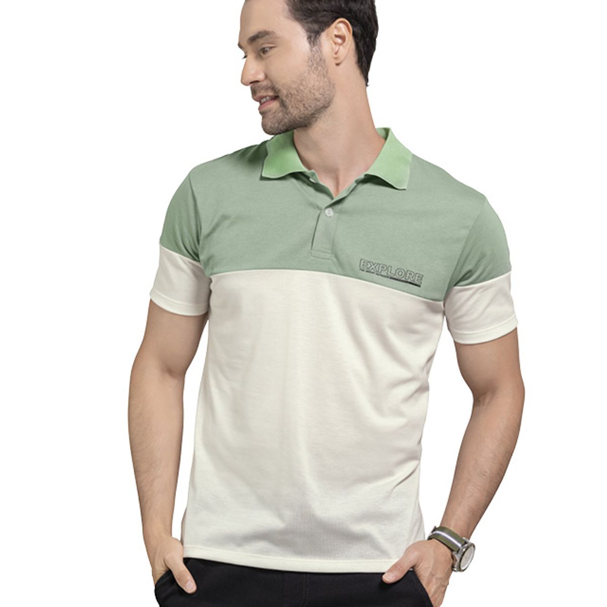 MARKETING PERSONAL - Polo Hombre Multicolor Mp 34660