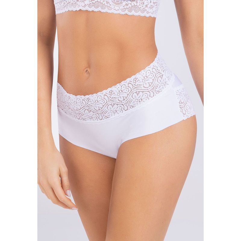 FORMAS INTIMAS - Cachetero Mujer Blanco FI 34544