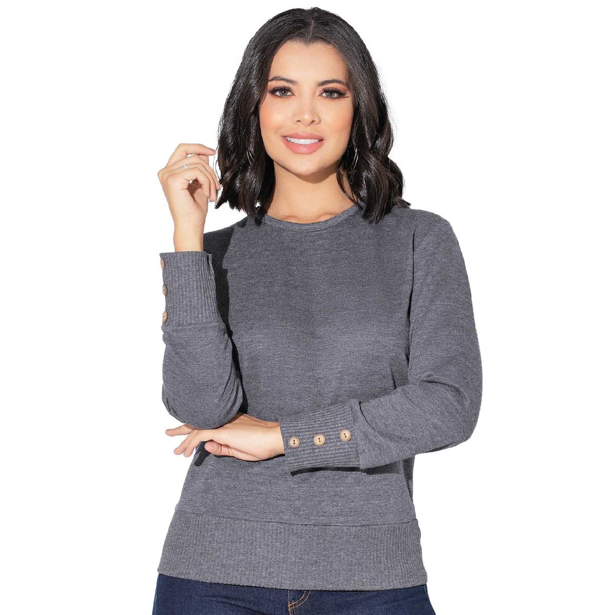 MARKETING PERSONAL - Buzo Mujer Negro Mp 34731