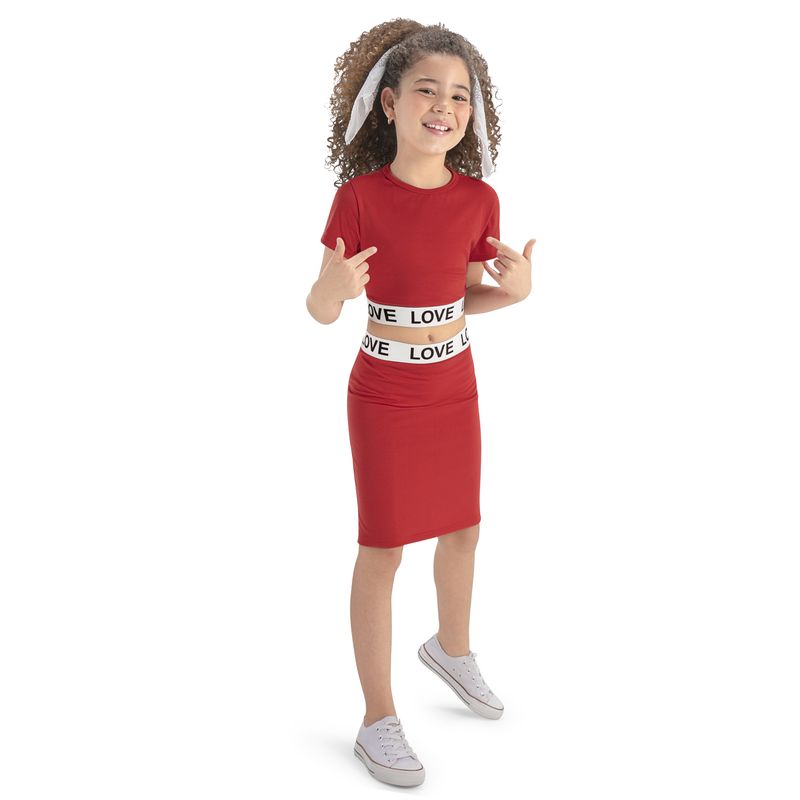 MARKETING PERSONAL - Conjunto Bebés Infantil Rojo Mp 86783