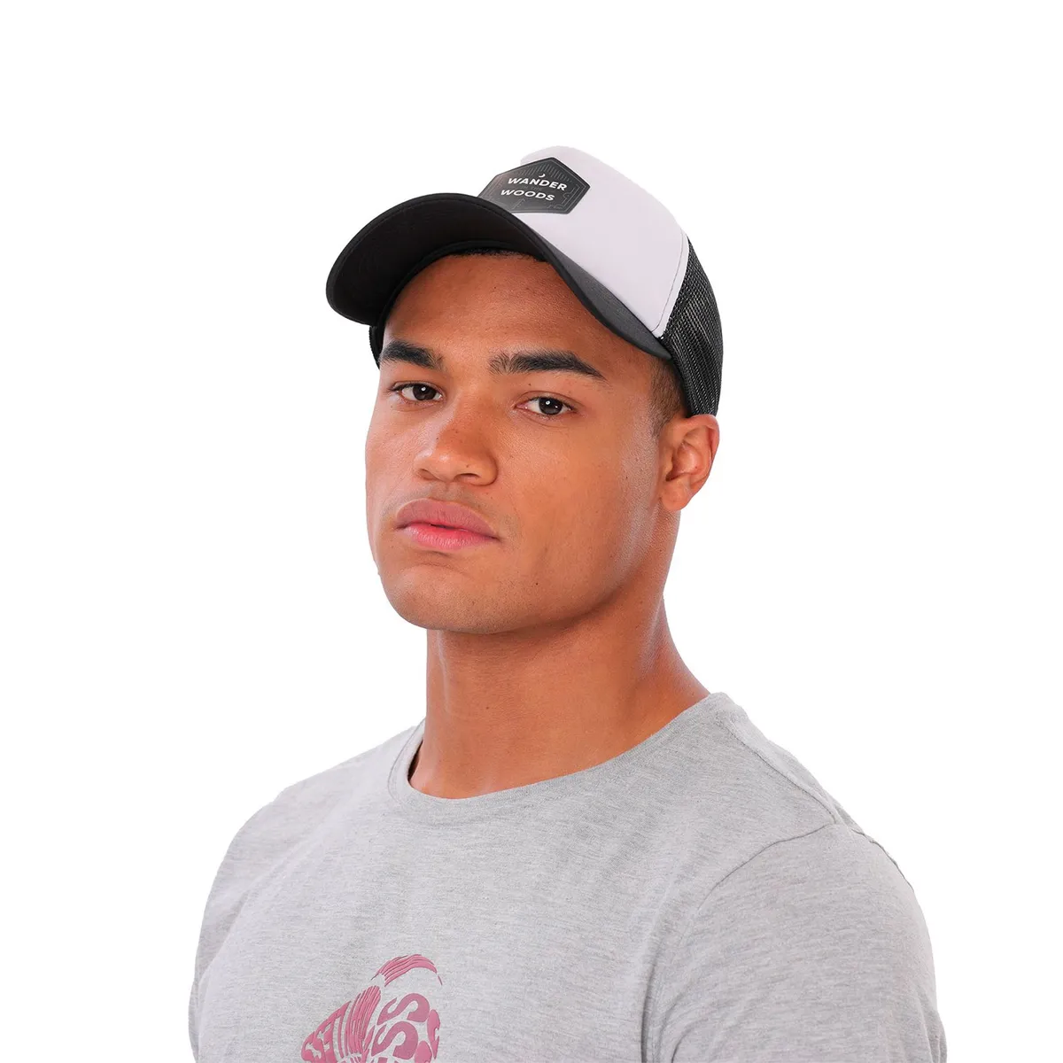 TOTTO - Gorra Camionera Atlasy Blanca/Negra