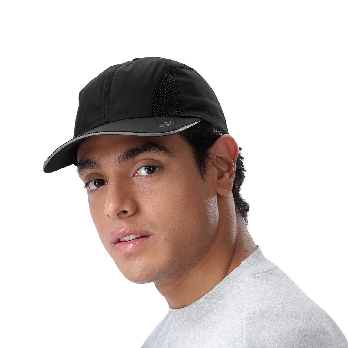 TOTTO - Gorra Beisbolera Ciclyng Negra