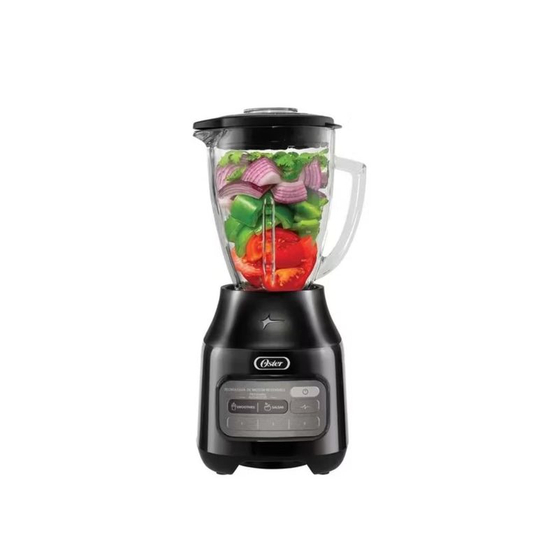 OSTER - Licuadora Oster Reversible Vaso De Vidrio Motor 800w 3 Vel