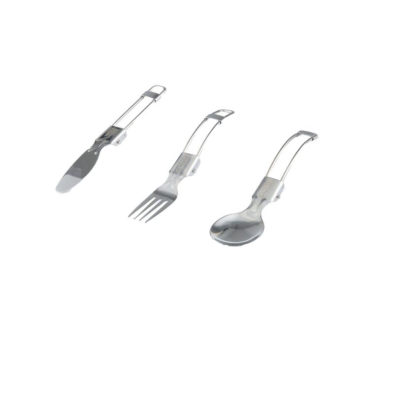 TERRAFORCE - Set Cubiertos Camping