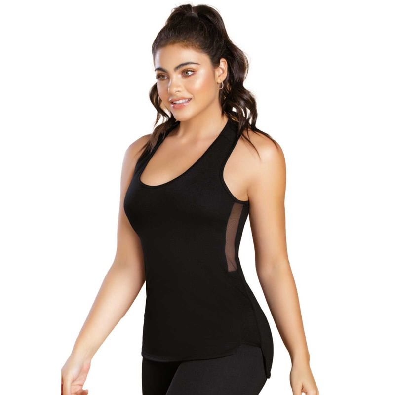 FORMAS INTIMAS - Camisilla Mujer Negro FI 91629
