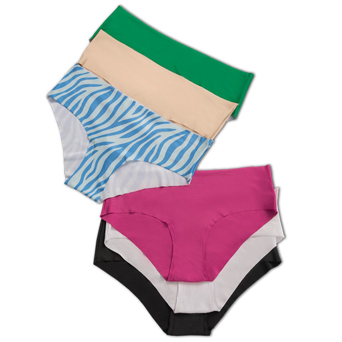 FORMAS INTIMAS - Cachetero Paq X6 Mujer Multicolor FI 5410