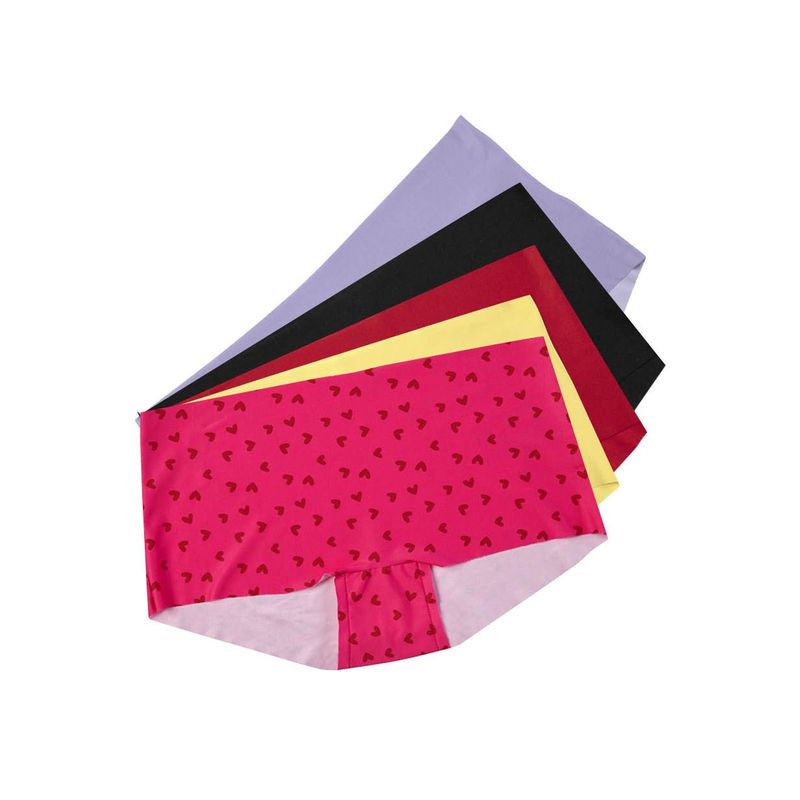 FORMAS INTIMAS - Cachetero Paq X5 Mujer Multicolor FI 9605