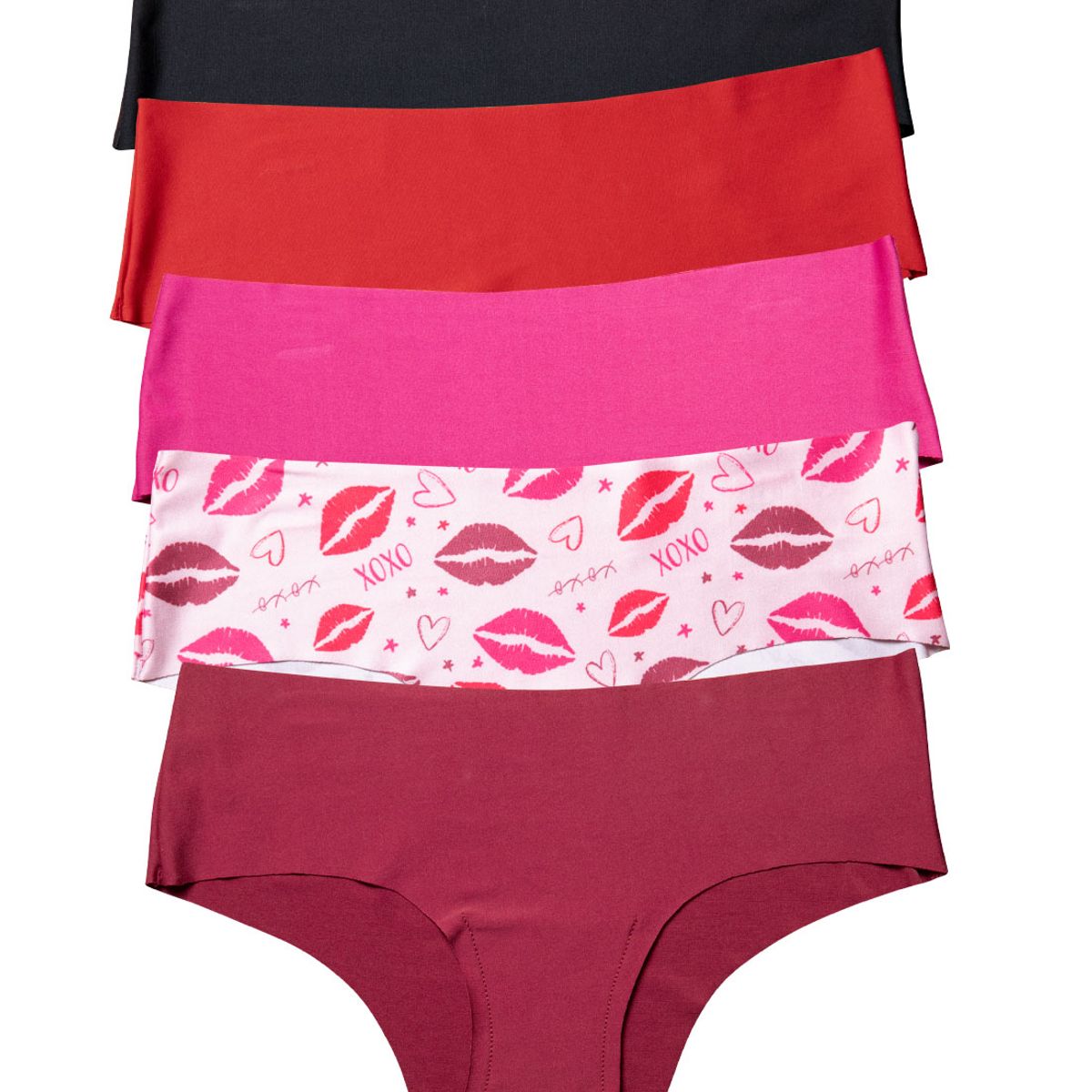 FORMAS INTIMAS - Cachetero Paq X5 Mujer Multicolor FI 31515