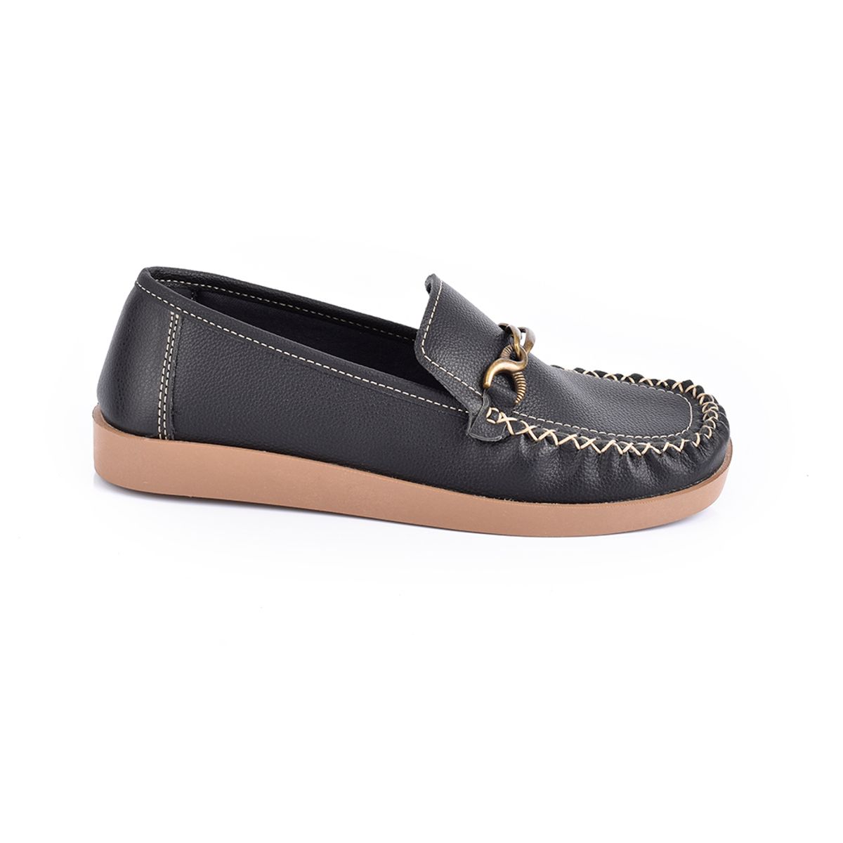 PRICE SHOES - Price Shoes Mocasin Casual Mujer 752CV002NEGRO