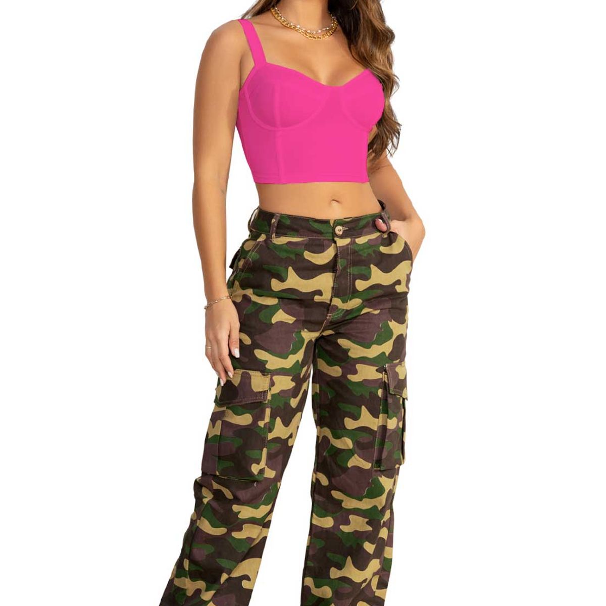 ATYPICAL - Camiseta Mujer Fucsia Atypical 34747