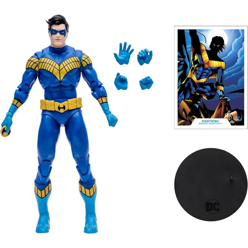 DC COMICS - Nightwing Figura Batman Knightfall Dc Multiverse Mcfarlane