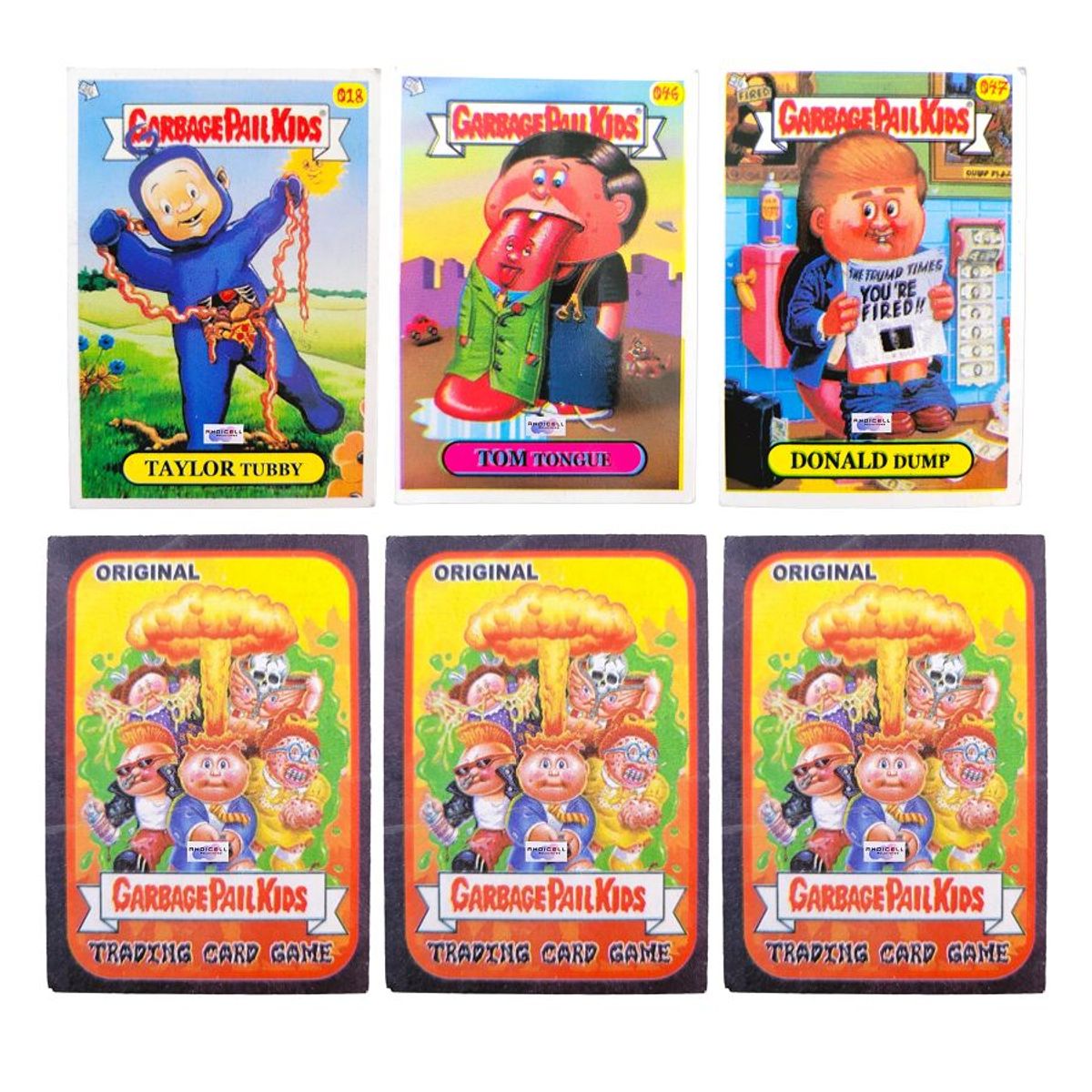 GENERICO - 150 Cartas De Juego Coleccionables Garbage Pail Kids