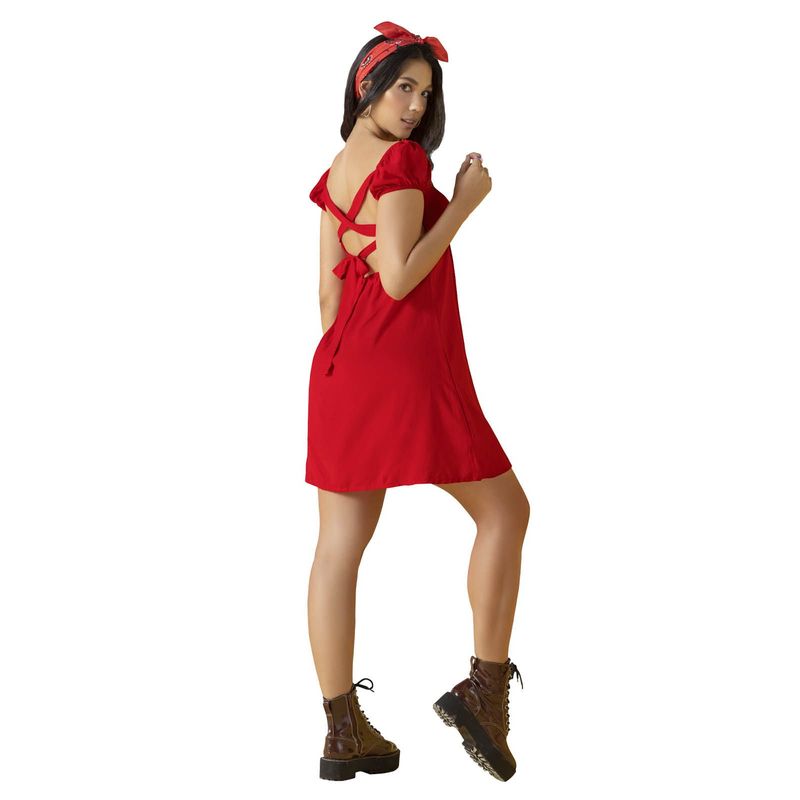 ATYPICAL - Vestido Corto Mujer Rojo Atypical 89106
