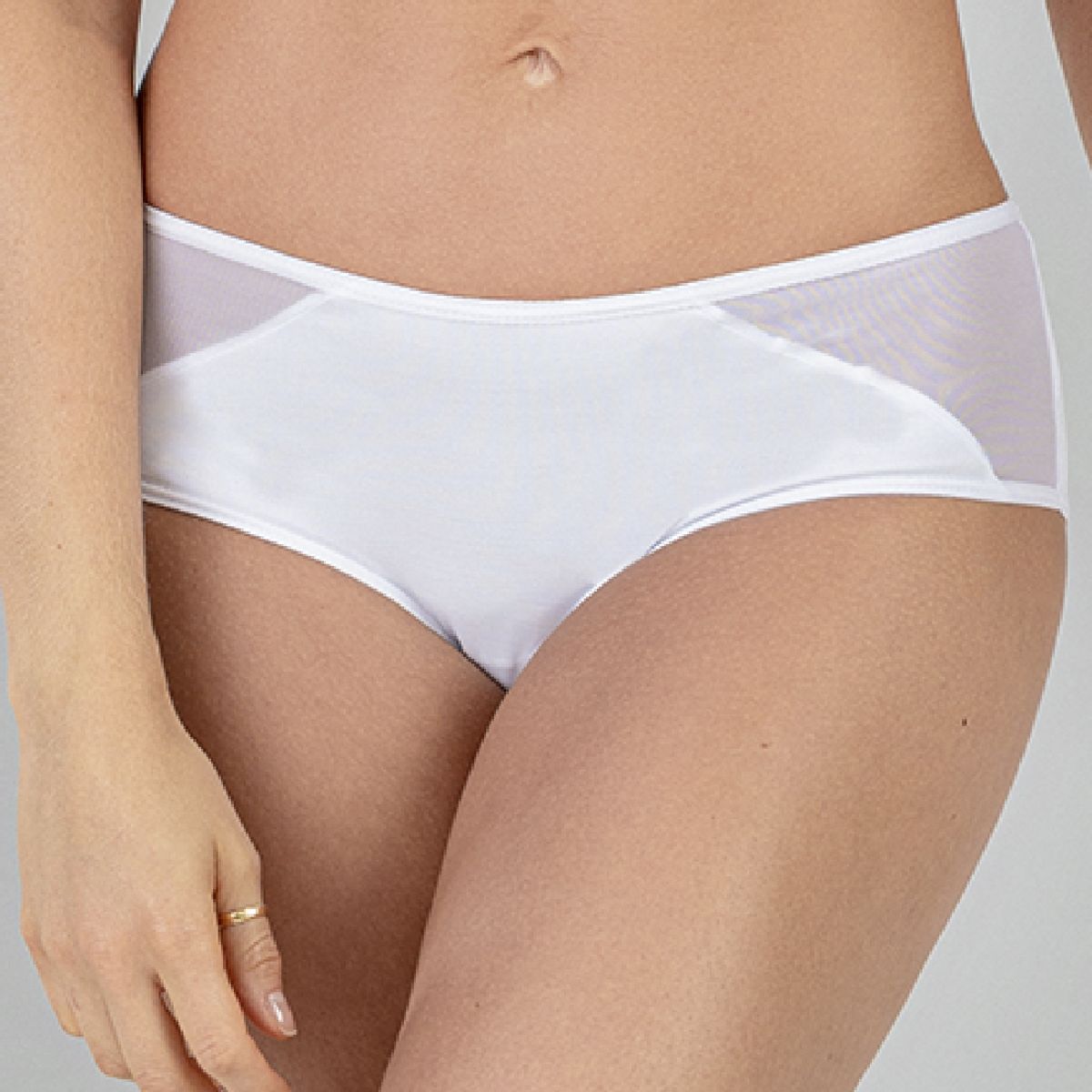 FORMAS INTIMAS - Cachetero Mujer Blanco FI 3108