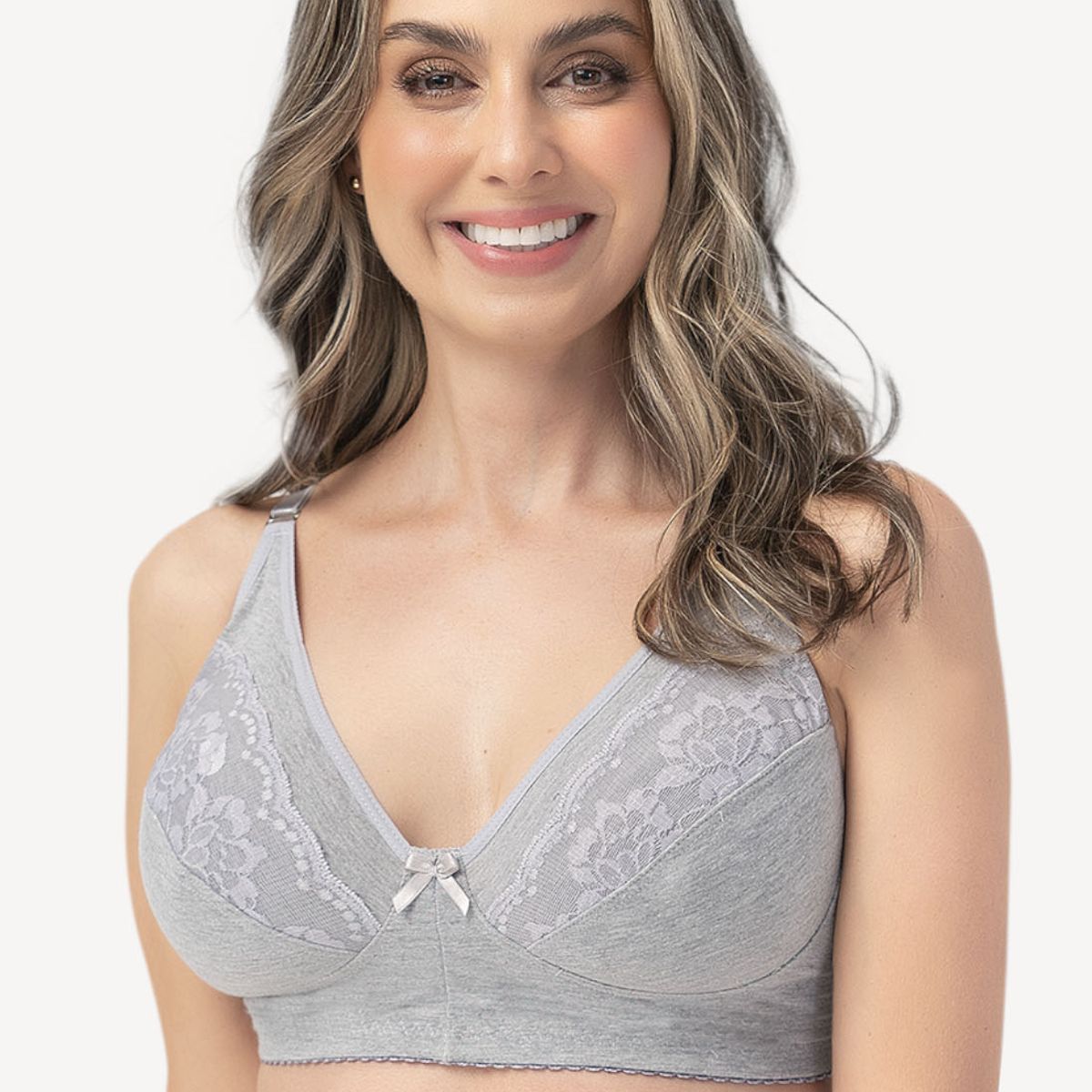 FORMAS INTIMAS - Brasier Mujer Gris Jaspe FI 41241