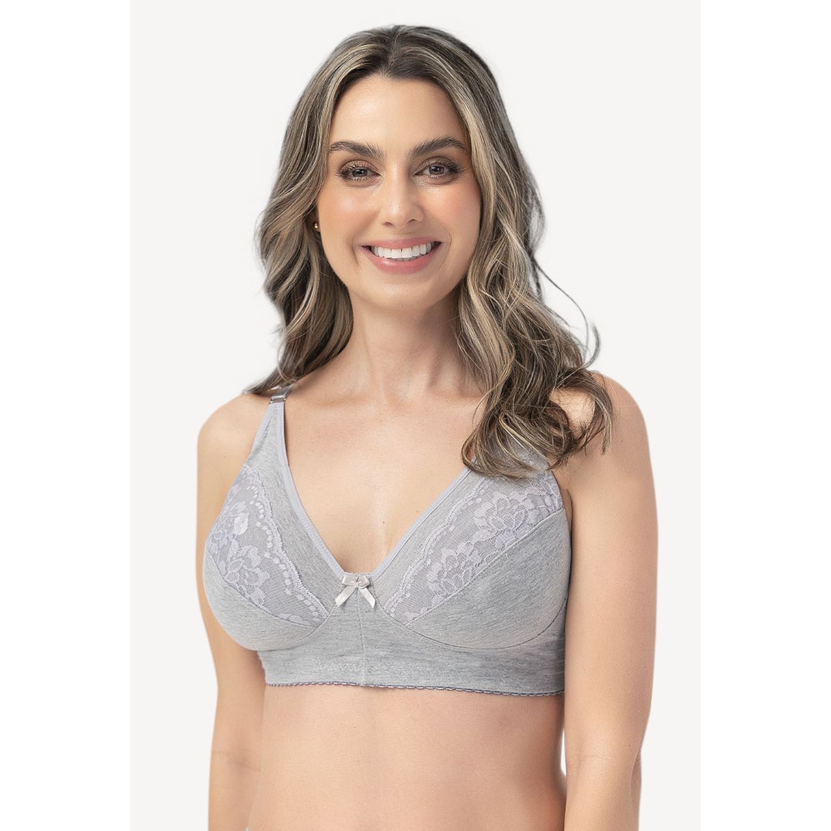 FORMAS INTIMAS - Brasier Mujer Gris Jaspe FI 41241