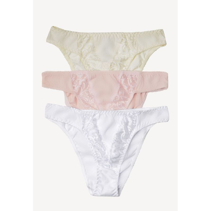 FORMAS INTIMAS - Panty Mujer Blanco FI 96588