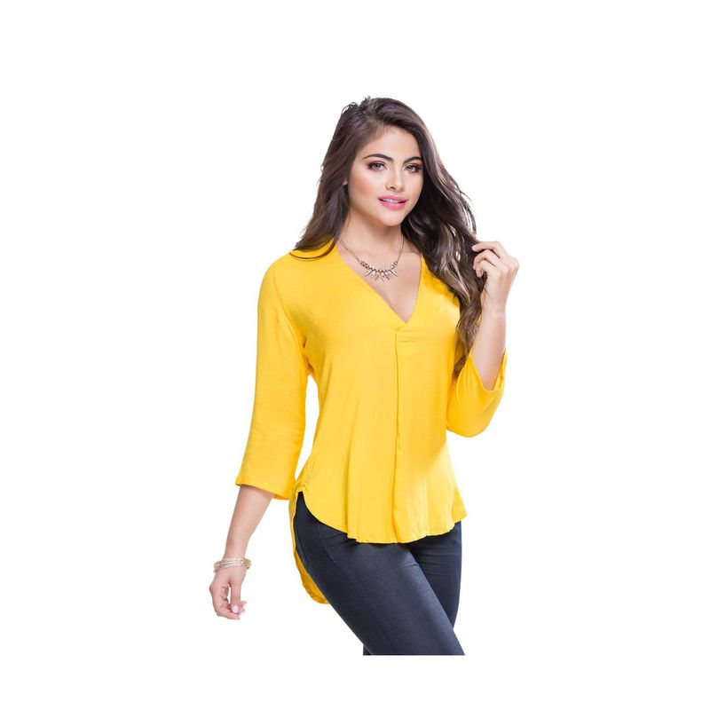 MARKETING PERSONAL - Bluson Para Mujer Amarillo MP 45941