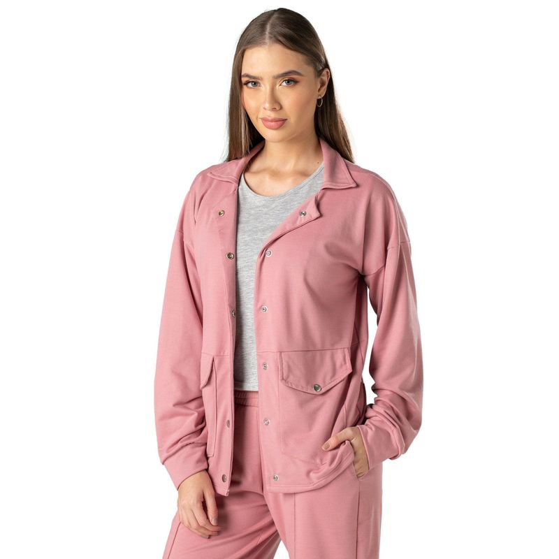 FORMAS INTIMAS - Chaqueta Mujer Rosa FI 88842