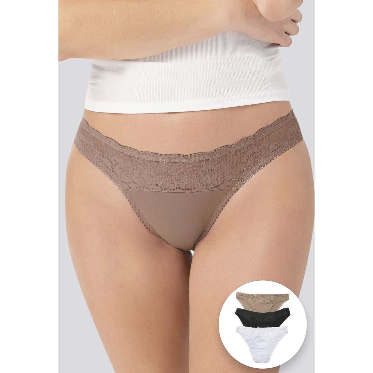FORMAS INTIMAS - Panty Mujer Mocca FI 96634