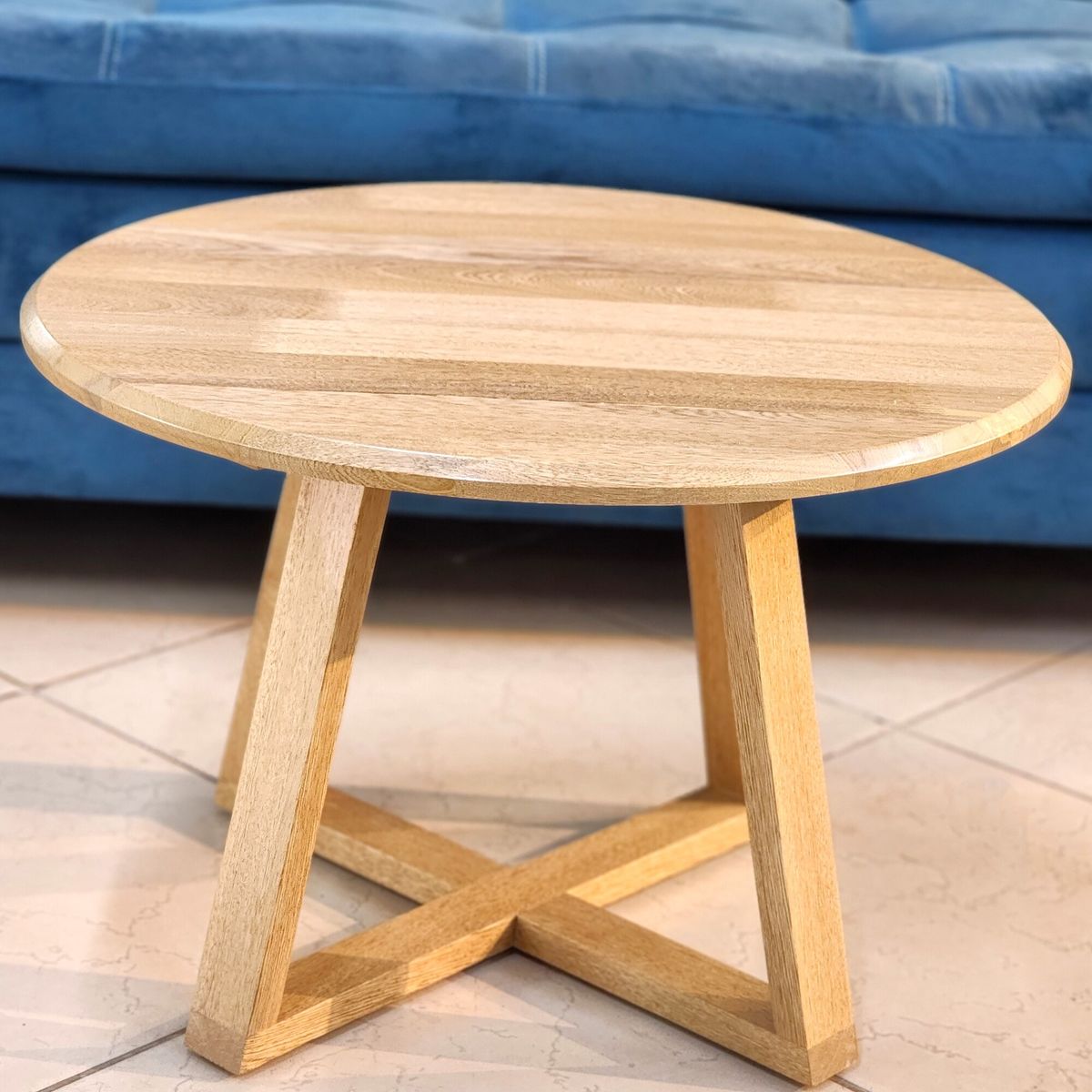 GENERICO - Mesa de Centro  Suiza en Roble 60cm