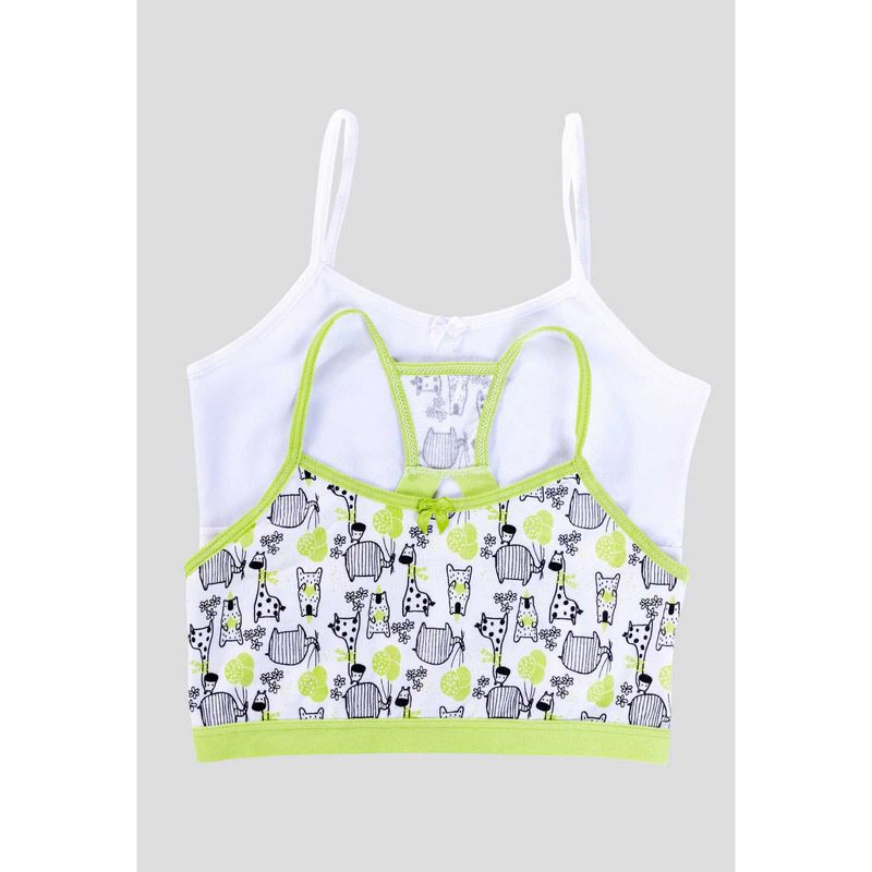 FORMAS INTIMAS - Top Paq X2 Infantil Verde Menta FI 79155