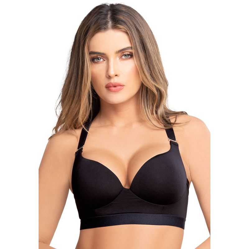 FORMAS INTIMAS - Brasier Mujer Negro FI 77666