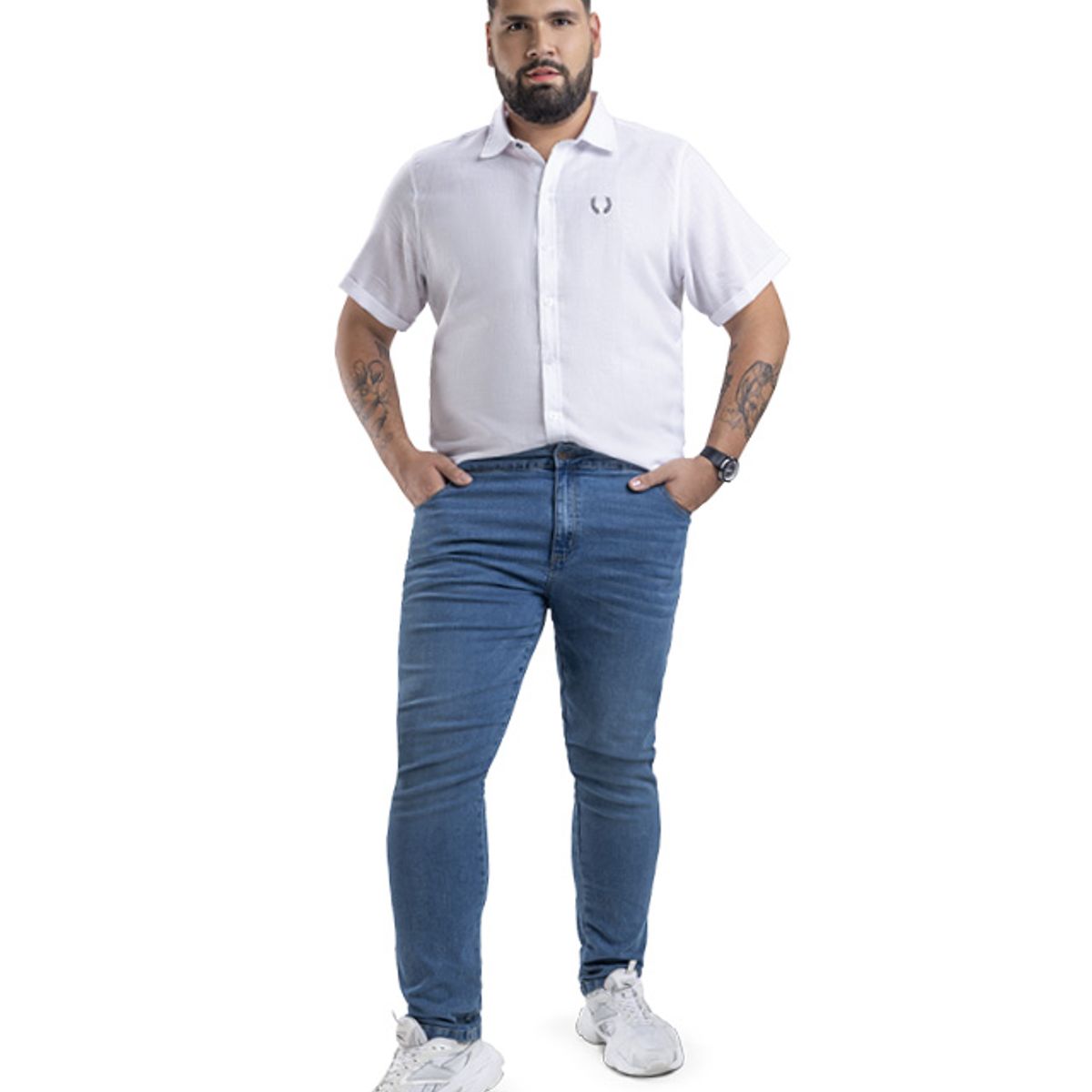 MARKETING PERSONAL - Jean Hombre Azul Medio Mp 91667