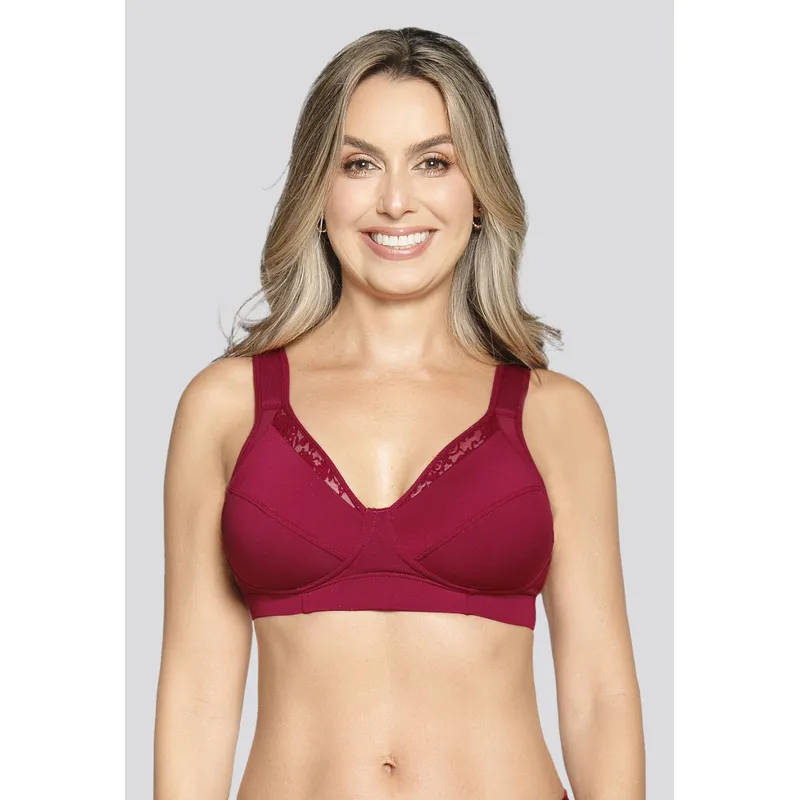FORMAS INTIMAS - Brasier Mujer Vino Tinto FI 69512
