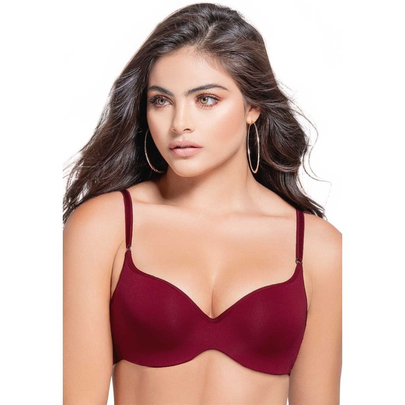 FORMAS INTIMAS - Brasier Mujer Vinotinto FI 68884