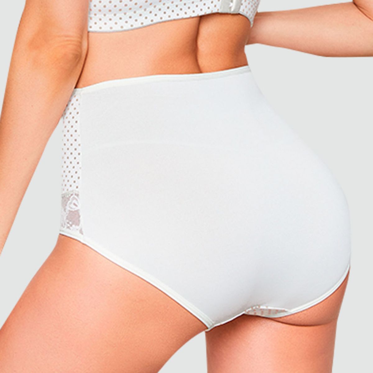 FORMAS INTIMAS - Panty Mujer Marfil Estampado FI 88162