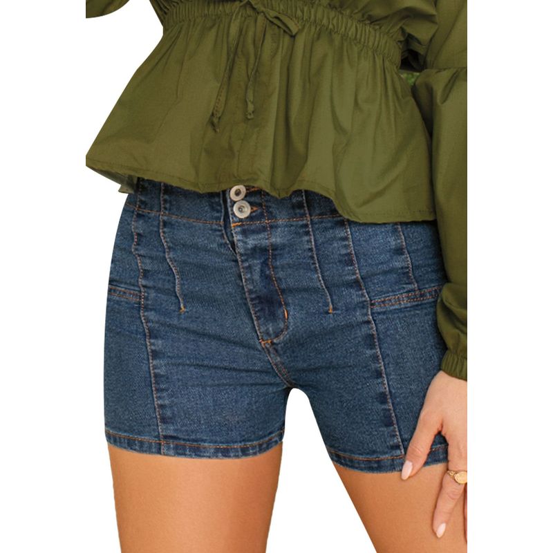 ATYPICAL - Short Mujer Azul Atypical 34753