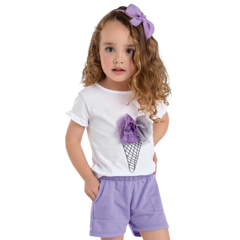 MARKETING PERSONAL - Conjunto Infantil Femenino Blanco Mp 89767